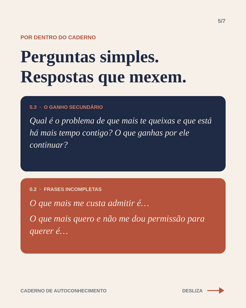 Caderno Do Autoconhecimento