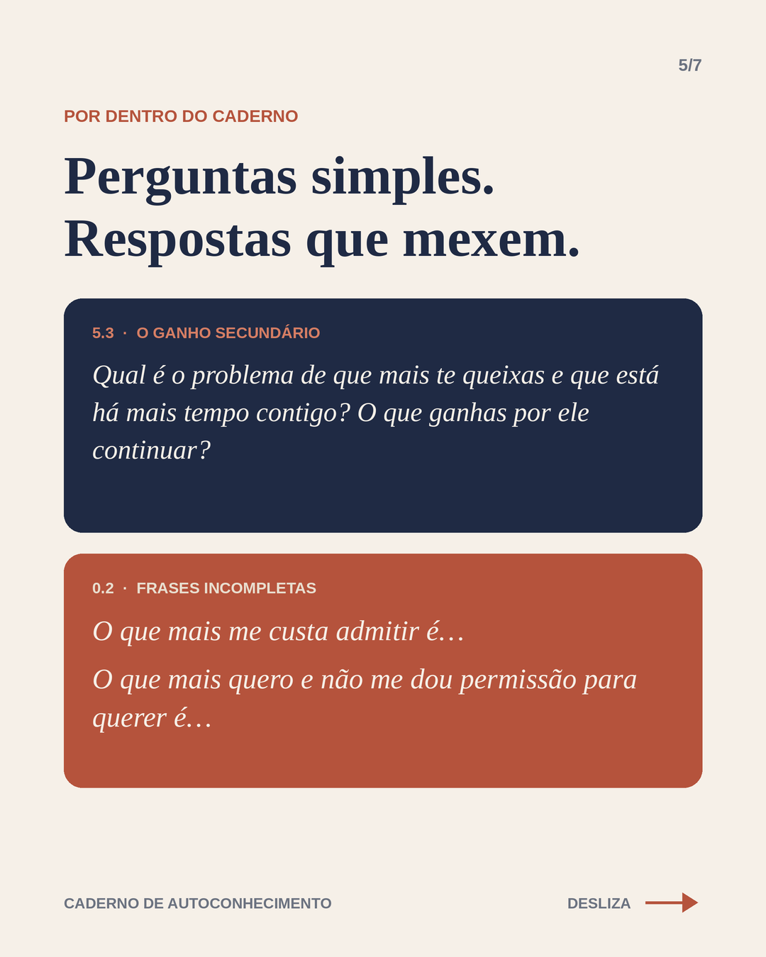 Caderno Do Autoconhecimento