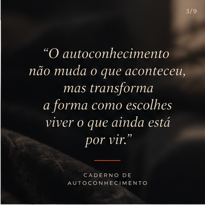 Caderno Do Autoconhecimento
